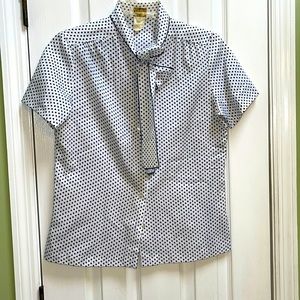 Vintage silk top